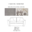 Atlantis Fabric Sofa Collection - Choice Of Fabrics & Feet - The Furniture Mega Store 