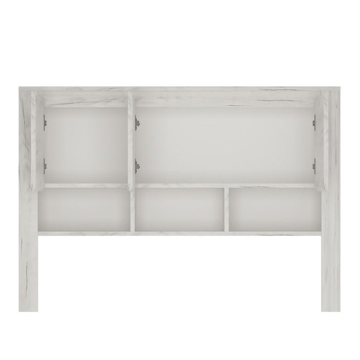 Angelica Top Unit for Desk - White Oak - The Furniture Mega Store 