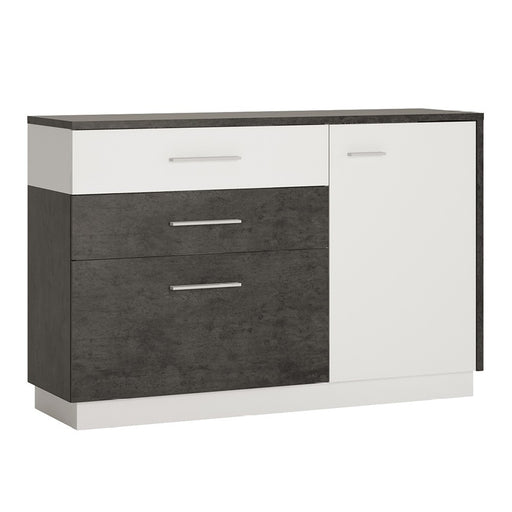 Stretto 1 door 2 drawer 1 compartment sideboard - The Furniture Mega Store 