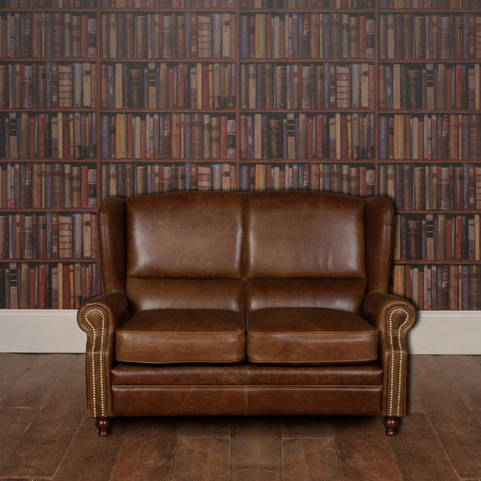 Professor Vintage Leather Sofa & Chair Collection - Various Options - The Furniture Mega Store 