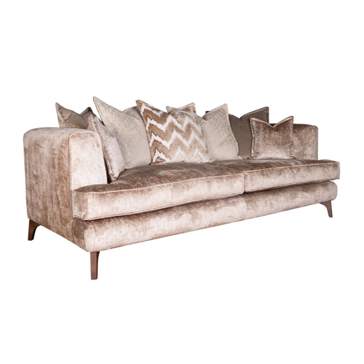 Cancun Fabric Sofa Collection - Scatter or Standard Back & Choice Of Fabrics - The Furniture Mega Store 