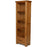 Earlswood Solid Oak 1 Drawer Slim Bookcase - The Furniture Mega Store 