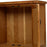 Earlswood Oak Petite Hall Cupboard - The Furniture Mega Store 