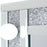 Sparkle Mirrored Broadway 6 Light Vanity Mirror - The Furniture Mega Store 