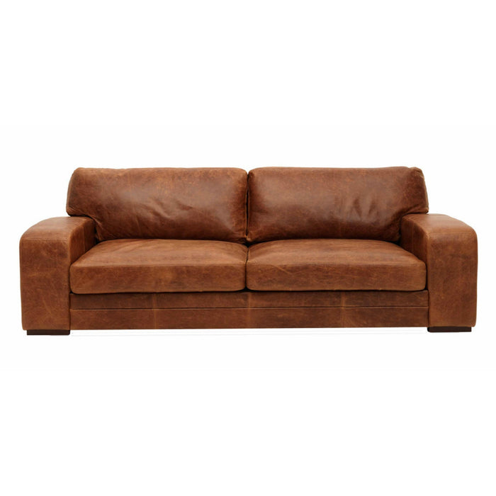 Urbanite Vintage Leather Sofa & Chair Collection - Choice Of Leathers & Feet - The Furniture Mega Store 