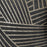 Velvet Linear Geo Cushion Grey 45 X 45cm - The Furniture Mega Store 