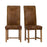 Ford Patchwork Vintage Leather Dining Chair - Choice Of Leather & Wood Finish - The Furniture Mega Store 