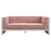 Vogue 3 Seater Velvet Sofa - Choice Of Colours - The Furniture Mega Store 