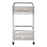 Vita White Agate Drinks Trolley - The Furniture Mega Store 