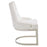 Zelda Leather & Chrome Dining Chairs - Set Of 2 -Choice Of Colours - The Furniture Mega Store 