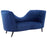 Malena Blue Velvet Chaise Lounge - The Furniture Mega Store 