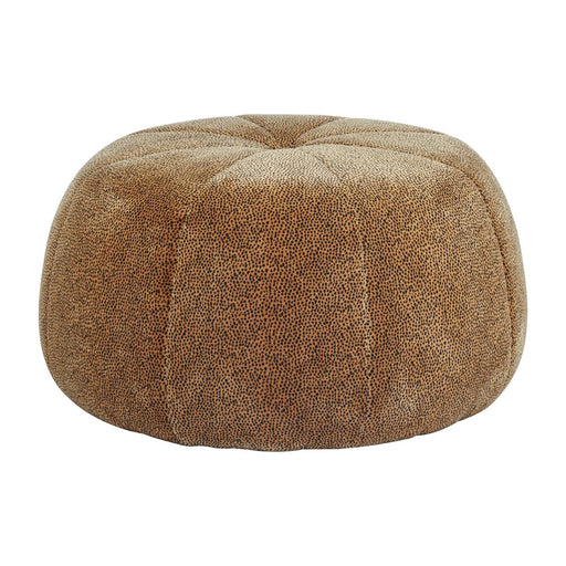 Manhattan Leopard Print Pouffe - The Furniture Mega Store 