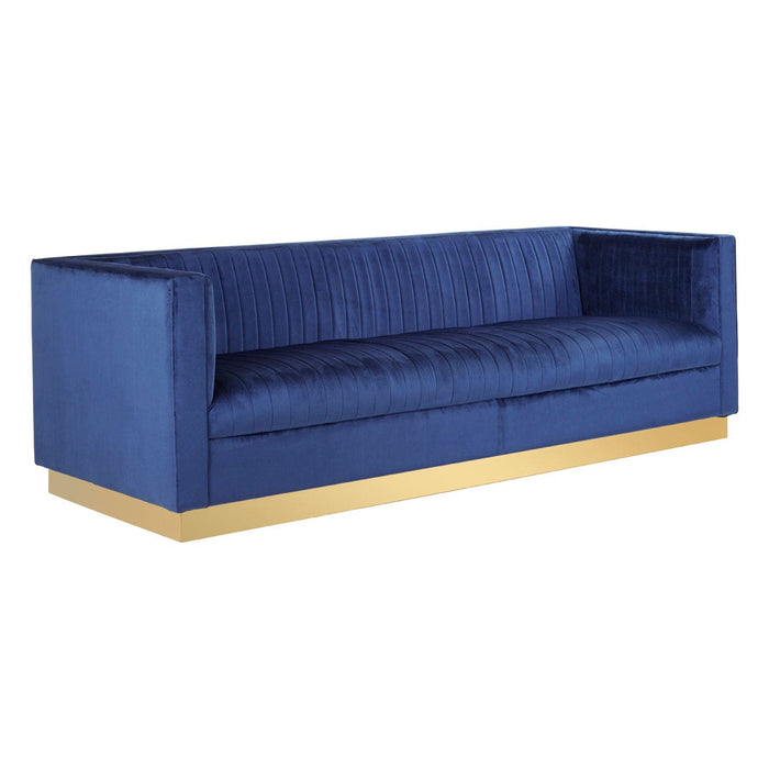 Opal Velvet Sofa Collection - Choice Of Colours - The Furniture Mega Store 