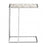 Vita White & Silver Agate Side Table - The Furniture Mega Store 