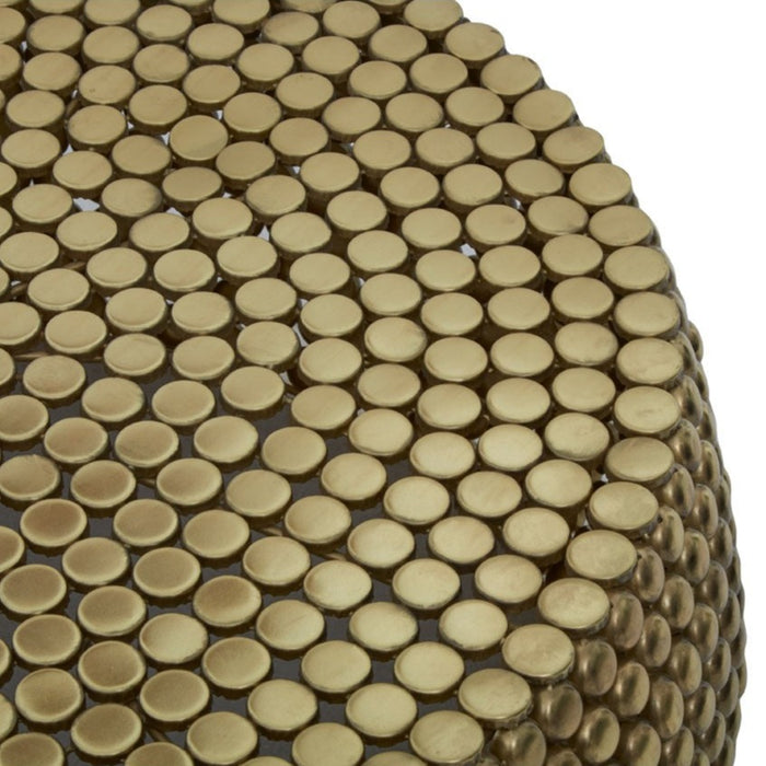 Templar Beaded Iron Coffee Table - The Furniture Mega Store 