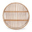 Large Natural Rattan Circular Wall Shelf - 60cm - The Furniture Mega Store 