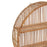 Large Natural Rattan Circular Wall Shelf - 60cm - The Furniture Mega Store 