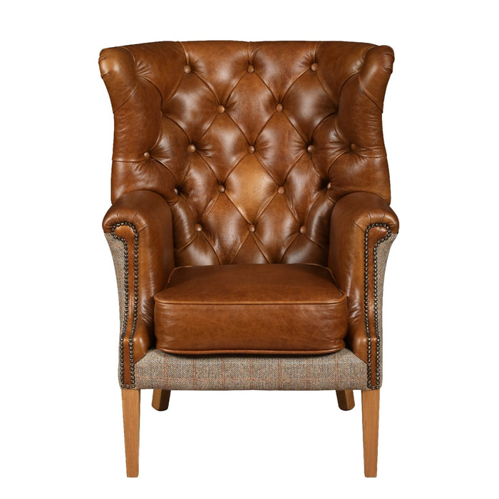Long clearance wing chair