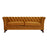 Louis Velvet Chesterfield Sofa & Chair Collection - Choice Of Velvets & Feet - The Furniture Mega Store 