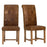 Rollback Vintage Leather Patchwork Dining Chair - The Furniture Mega Store 