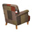 Burford Harris Tweed Harlequin Patchwork Armchair - The Furniture Mega Store 