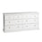 Parisian Chest of 8 Drawers in White - The Furniture Mega Store 