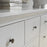 Parisian Chest of 8 Drawers in White - The Furniture Mega Store 