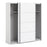 Verona Sliding Wardrobe 180cm in White with White Doors with 2 Shelves - The Furniture Mega Store 