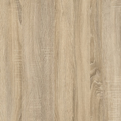Space 4 Door 3 Drawer Wardrobe - Oak & White High Gloss - The Furniture Mega Store 