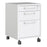 Mobile file cabinet in White - The Furniture Mega Store 