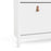 Barcelona Shoe cabinet 4 compartments - White - The Furniture Mega Store 