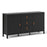 Barcelona 2 Door 3 Drawer Large Sideboard - Matt Black - The Furniture Mega Store 