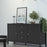 Madrid 2 Door 3 Drawer Large Sideboard - Matt Black - The Furniture Mega Store 