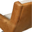 Bowie Vintage Leather & Fabric Swivel Chair - Various Options - The Furniture Mega Store 