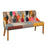 Stanton Patchwork Dining Bench - The Furniture Mega Store 