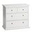 Parisian Chest of 4 Drawers in White - The Furniture Mega Store 