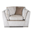 Phoenix Fabric Armchair  - Choice Of Fabrics & Feet - The Furniture Mega Store 