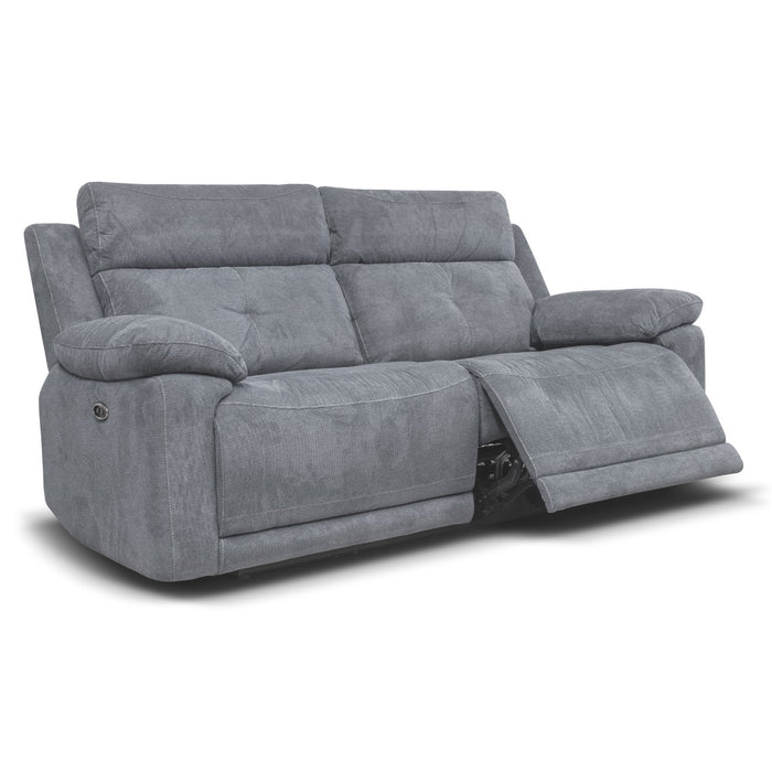 Baxley Power Recliner Sofa With Intergrated Usb Charging Ports - Choice Of Fabrics - The Furniture Mega Store 