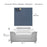 Leonardo Armchair - Choice Of Aqua Clean Fabric or 100% Genuine Leather Upholstery - The Furniture Mega Store 