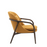 Alegra Accent Armchair - Ochre - The Furniture Mega Store 