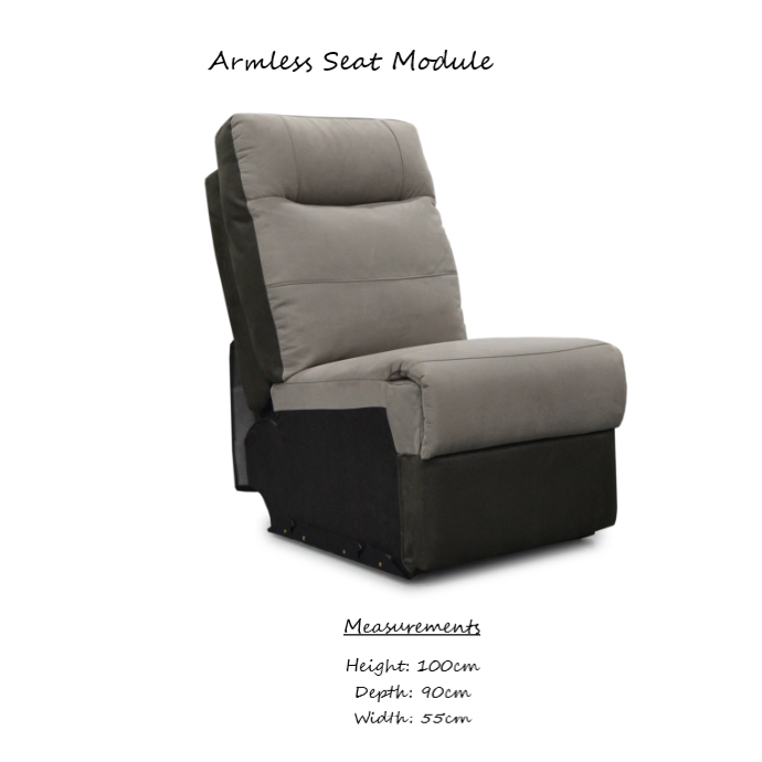 Astwick Modular Power Recliner With Intergrated Usb Charging Points - The Furniture Mega Store 