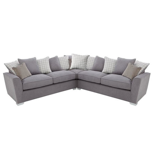 Atlantis Fabric Corner Sofa - Choice Of Sizes, Fabrics & Feet - The Furniture Mega Store 