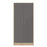 Grey Gloss & Oak - Wardrobe, Chest Drawers & Bedside - Bedroom Set - The Furniture Mega Store 
