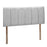 Berkshire Strutted Half Headboard - Choice Of Fabrics & Sizes - The Furniture Mega Store 