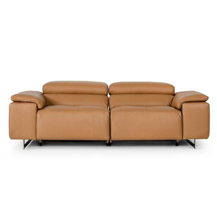 Blossom Italian Leather Power Recliner Sofa Collection - Various Options - The Furniture Mega Store 