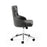Henley Graphite Grey Faux Leather Office Chair - The Furniture Mega Store 