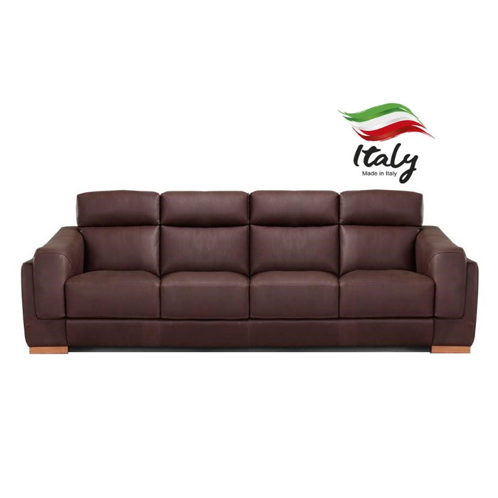 Brindisi Top Grain Italian Leather Sofa & Chair Collection - Choice Of Leathers & Feet - The Furniture Mega Store 
