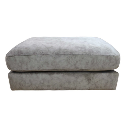 Blaise Large Footstool - Choice Of Fabrics - The Furniture Mega Store 