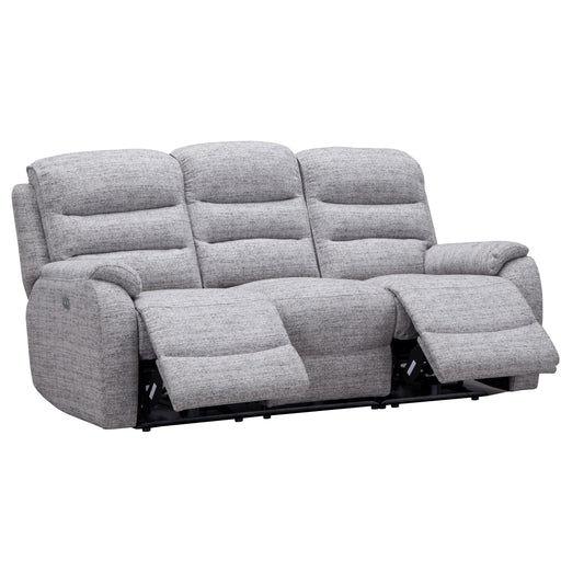 Finsbury Fabric Power Recliner Sofa & Armchair Collection - Intergrated USB Charging Ports - The Furniture Mega Store 