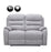 Finsbury Fabric Power Recliner + Intergrated USB Charging Ports 3 & 2 Seater Sofa Set - The Furniture Mega Store 